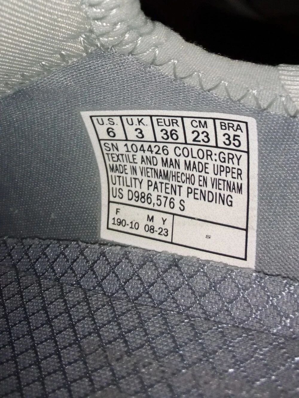 Sketchers Slip-Ins Sneakers Air Cooled Memory Foam Size 6